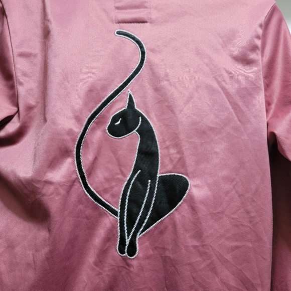 π Vintage Baby Phat Satin Pink Full-Zip Track Jacket β Size Small | Y2K Hip Hop - Picture 3 of 7